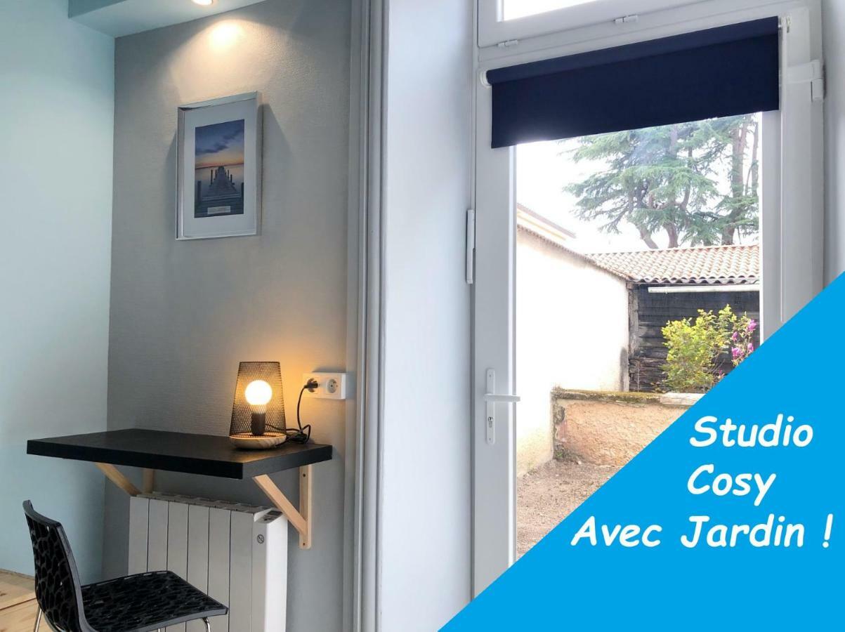 Studio Cosy Avec Jardin رْوان المظهر الخارجي الصورة